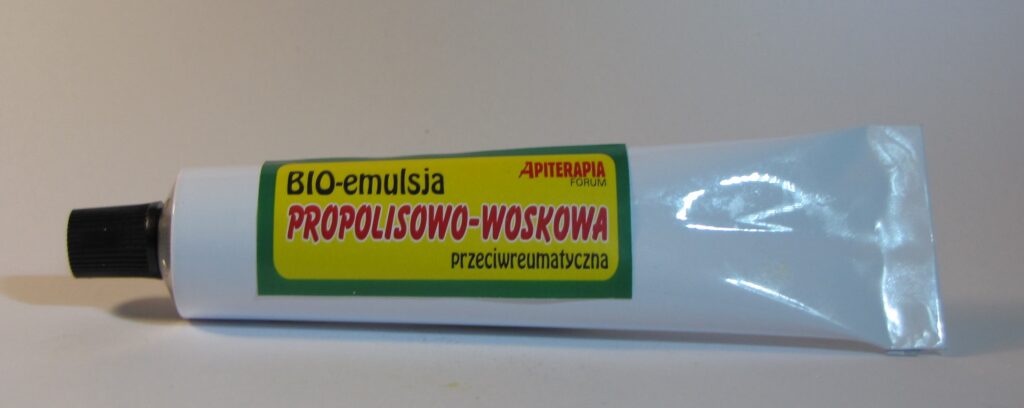 Bio-emulsja propolisowo-woskowa, przeciwreumatyczna Arria