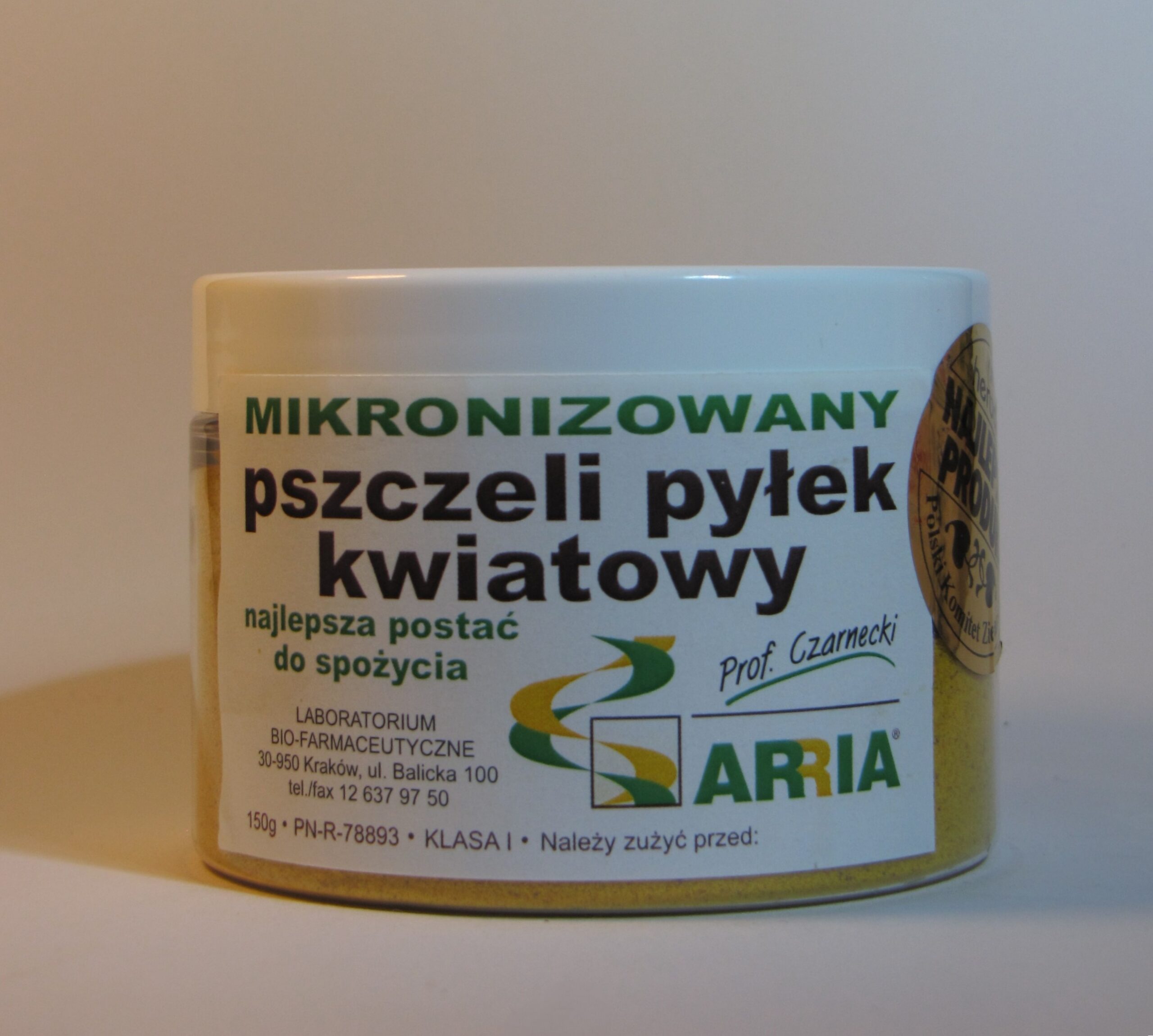 Pyłek pszczeli mikronizowany Arria 150g