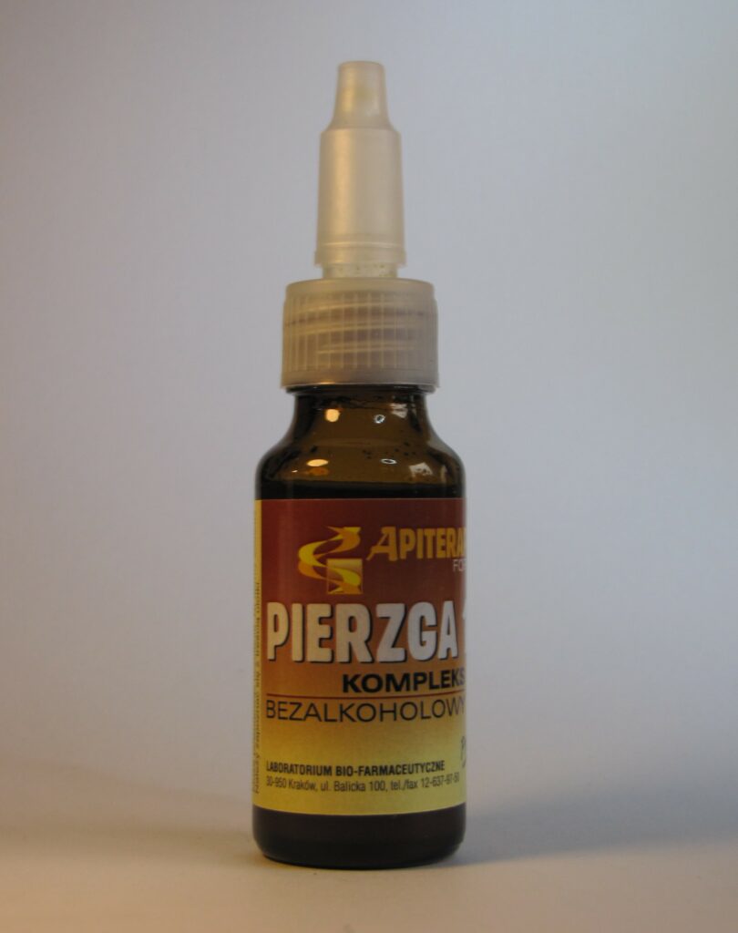 Pierzga bezalkoholowa Arria -20g z kroplomierzem