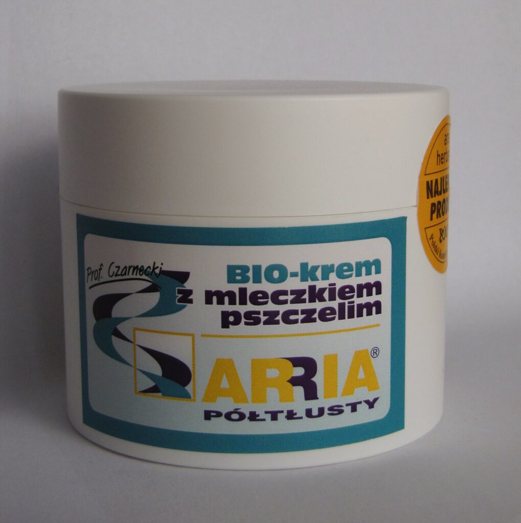 Bio-krem Arria z mleczkiem pszczelim półtłusty 100ml